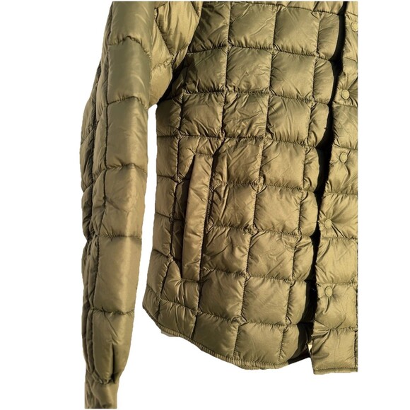NWT Save The Duck Men's Quilted Titan Dusty Olive Shirt Jacket OEKO-TEX Large - Picture 14 of 16